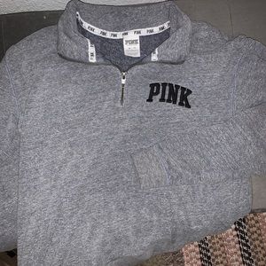 VS Pink Quarter Zip Jacket